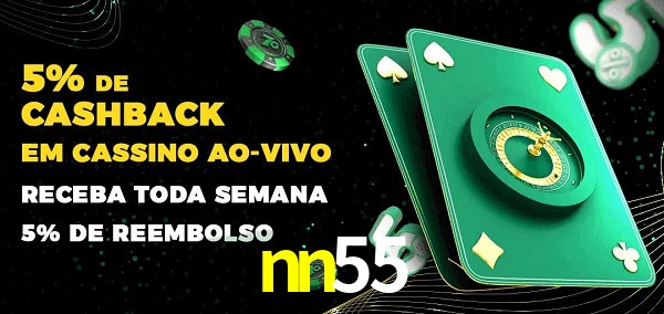 Promoções do cassino ao Vivo nn55